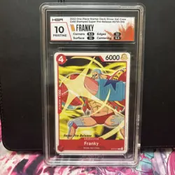 2022 One Piece Super Pre-Release Franky ST01-010 HGA 10 Gem Mint - Image 1