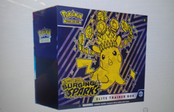 POKEMON TCG SCARLET VIOLET SURGING SPARKS ELITE TRAINER ETB FACTORY SEALED BOX - Image 1