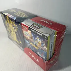 Pokemon Surging Sparks ETB & Booster Bundle Costco 2-pack (Factory Sealed) - Image 3