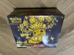 Sealed Surging Sparks Pokemon Center ETB Elite Trainer Box S&V Pikachu English - Image 2