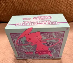 Fusion Strike Pokemon Center Sword and Shield Elite Trainer Box ETB Mew Sealed - Image 5