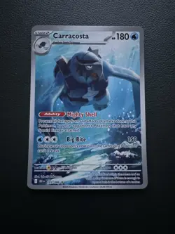 Pokemon TCG Carracosta Illustration Rare Black Bolt Near Mint Holo Card 107/086 - Image 1