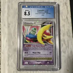 Pokemon Cresselia Lv.X 103/106 Great Encounters (2008) Holo CGC 8.5 - Image 1