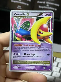 Cresselia LV.X 103/106 Great Encounters 2008 Holo Rare Pokemon Card TCG - Image 3