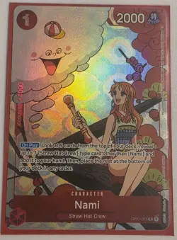 Nami One Piece TCG OP01-016 (Gift Collection 2023) Promo Card Near Mint - Image 1