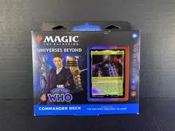 Magic: The Gathering - Doctor Who Commander Deck - Masters of Evil 195166228815 - Image 1