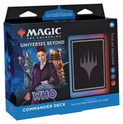 Magic: The Gathering - Doctor Who Commander Deck - Masters of Evil SEALED 195166228815 - Image 1