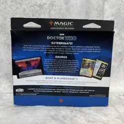 Magic the Gathering: Doctor Who- Masters of Evil Commander Deck - Damaged Box 195166228815 - Image 2