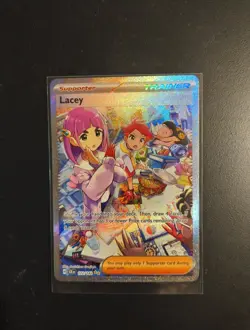 Lacey Special Illustration Rare Pokemon TCG SV07: Stellar Crown SIR 172/142 - Image 2