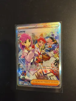 Lacey Special Illustration Rare Pokemon TCG SV07: Stellar Crown SIR 172/142 - Image 3
