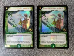 2X Duel Masters TCG Innocent Hunter Blade of All E6 Y1 Foil Promo Cards Unplayed - Image 1