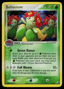 Pokemon Card - Bellossom Unseen Forces 3/115 Reverse Holo Rare Stamped - Image 1