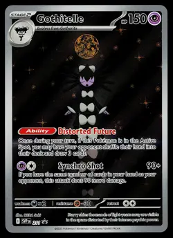 Pokemon Card - Gothitelle Scarlet & Violet Promo 211 Promo Illustration Rare - Image 1