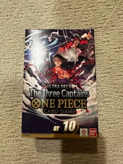 One Piece Card Game Ultra Deck The Three Captains ST-10 BANDAI English TCG - Image 1
