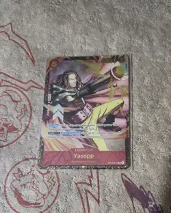 Yasopp OP09-013 Prize Card One Piece TCG Regional Top 64 English Sealed NM - Image 1