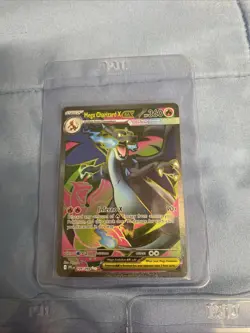 Mega Charizard X EX 109/094 Pokemon Phantasmal Flames Full Art Card & More - Image 2