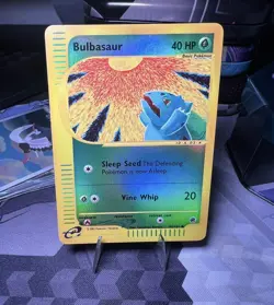 Pokemon TCG Bulbasaur Expedition RARE Card 95/165 REVERSE HOLO FOIL LP - Image 1