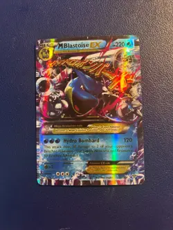 Lot of two M Blastoise EX Pokemon Cards, 30/146 & 18/83 - Image 2