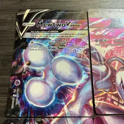 Mewtwo V-UNION [Set of 4] SWSH: Sword & Shield Promo Cards Holo NM - Image 2
