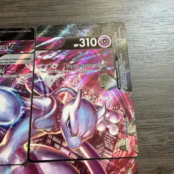 Mewtwo V-UNION [Set of 4] SWSH: Sword & Shield Promo Cards Holo NM - Image 3