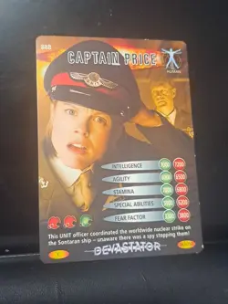 Doctor Who Battles In Time Card Captain Price Devastator 63/250 888 - Image 1