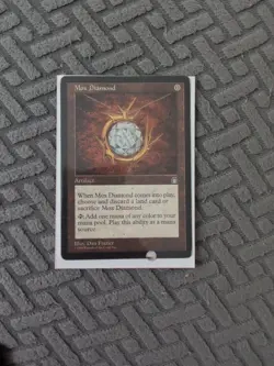 Mox Diamond Stronghold MTG Magic: The Gathering Rare Card, Vintage NM Condition - Image 3