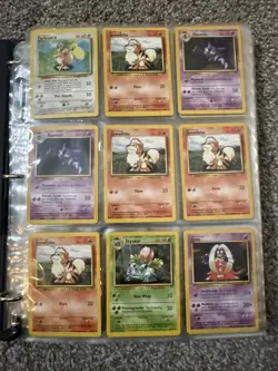 HUGE Pokemon Base Set Binder Of Cards! - Image 1