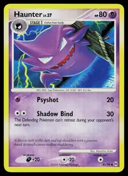 Pokemon Card - Haunter Arceus 42/99 Uncommon - Image 1