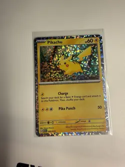 McDonald's Pikachu Promo 2024 NM Pokemon TCG Card 002/015 - Image 2
