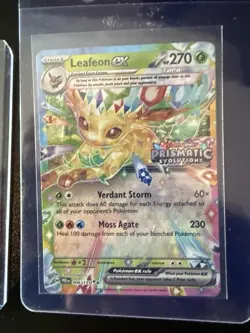 Prismatic Evolutions Surprise Box Stamped EX Promo Cards 9/9 Complete Set - Image 3