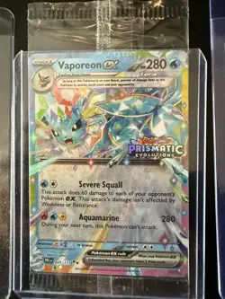 Prismatic Evolutions Surprise Box Stamped EX Promo Cards 9/9 Complete Set - Image 4