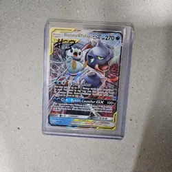 BLASTOISE & PIPLUP GX 38/236 TAG TEAM COSMIC ECLIPSE POKEMON CARD NM - Image 2