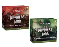 The Brothers War Prerelease Kit Magic the Gathering ~ Mishra Vs Urza MTG - Image 1