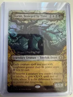 Doran, Besieged by Time Showcase R FOIL #0334 NM WOTC Lorwyn Eclipsed MTG ENG - Image 1