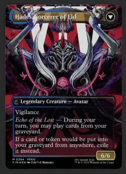 ***FOIL Borderless Emet-Selch, Unsundered*** MTG Final Fantasy Kid Icarus - Image 2
