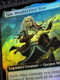 Tam, Mindful First-Year (Extended Art) Lorwyn Eclipsed Pack Fresh! Foil Rare - Image 4