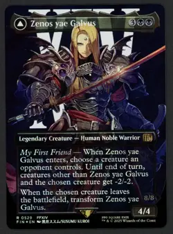 ***Surge FOIL Borderless Zenos yae Galvus*** MTG Final Fantasy Kid Icarus - Image 1