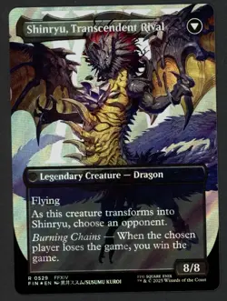 ***Surge FOIL Borderless Zenos yae Galvus*** MTG Final Fantasy Kid Icarus - Image 2