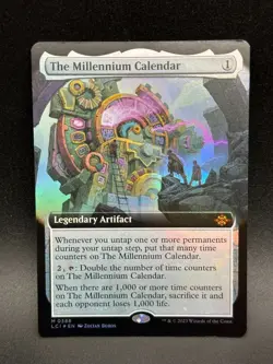 MTG The Millennium Calendar M The Lost Caverns of Ixalan #388 FOIL - Image 1