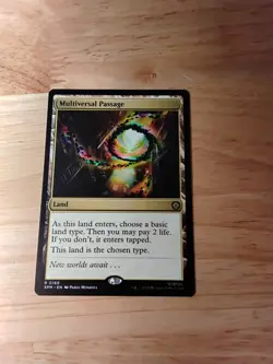 Multiversal Passage 180 - MTG Spider Man - Image 1