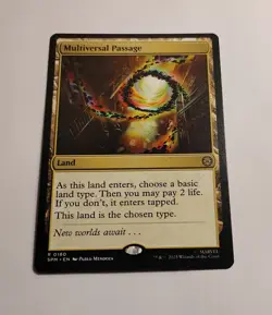 Multiversal Passage #180 marvels Spider-Man Regular (R) Magic The Gathering NM/M - Image 2