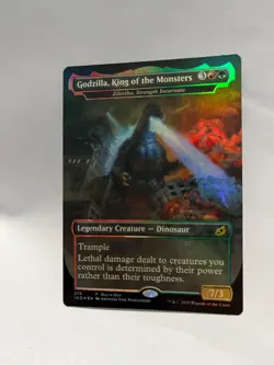 Godzilla, King of the Monsters Foil - Buy-A-Box Promo Magic The Gathering IKO LP - Image 1