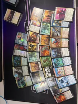 Magic The Gathering Spiderman Lot 30 Rare 50 U 100 C 60 Lands. See Description - Image 2