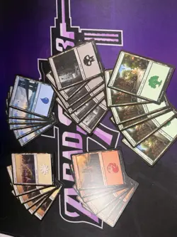 Magic The Gathering Spiderman Lot 30 Rare 50 U 100 C 60 Lands. See Description - Image 3