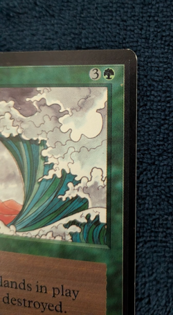 MTG Tsunami Signed Richard Thomas - Revised - Vintage Magic - Image 3