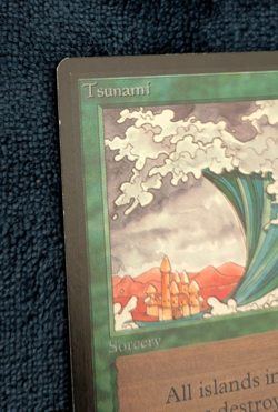 MTG Tsunami Signed Richard Thomas - Revised - Vintage Magic - Image 5