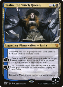 Tasha, the Witch Queen, Custom Commander Deck MTG - Image 1