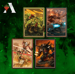 [MTG ARENA CODE] SECRET LAIR: Warhammer 40,000: Orks - Sleeve Redemption - Image 1