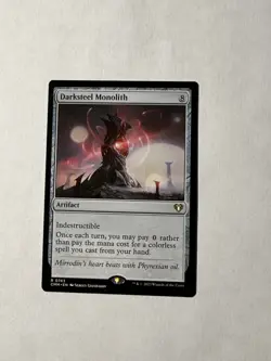 Darksteel Monolith 743 Rare (MTG Commander Masters 2023) - Image 1