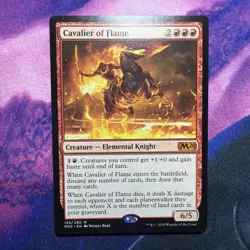*** Cavalier of Flame *** Core Set 2020 M20 NM MTG English - Image 1